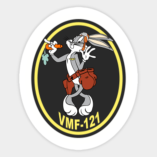 VMF 121 Squadron Sticker